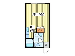 トミイビルＮＯ１７の物件間取画像